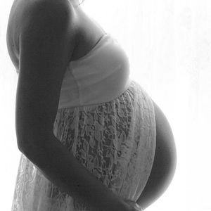 Pink Blush Maxi Maternity Dress